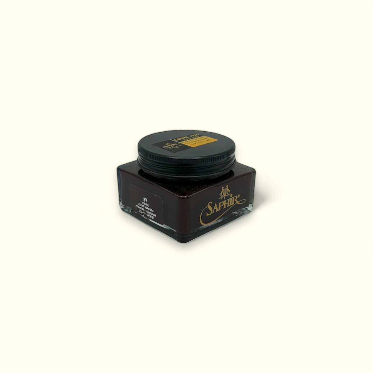 Saphir Pommadier Cream Polish 75ml Prune 87