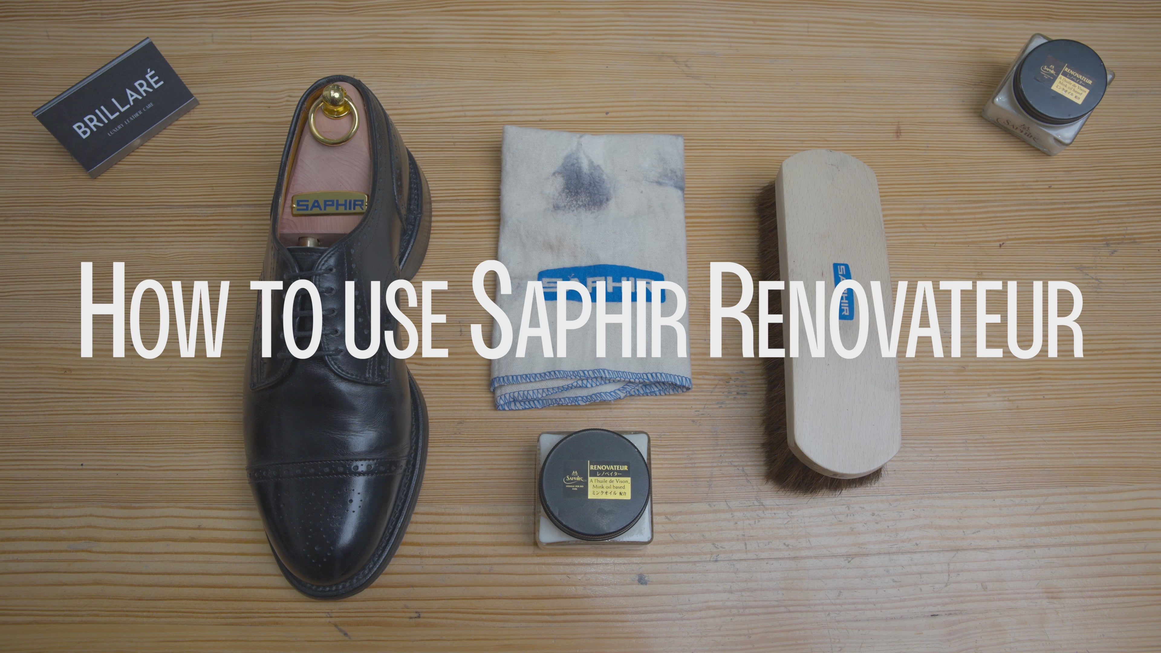 Saphir Medaille d'Or 1925 Renovateur Renovating Cream Polish