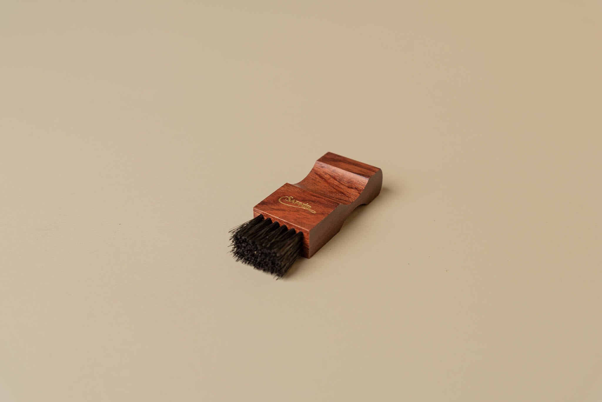 Saphir Medaille d'Or 1925 Wood Small Dauber Applicator Horse Hair Brush 3.5" - Brillare 7