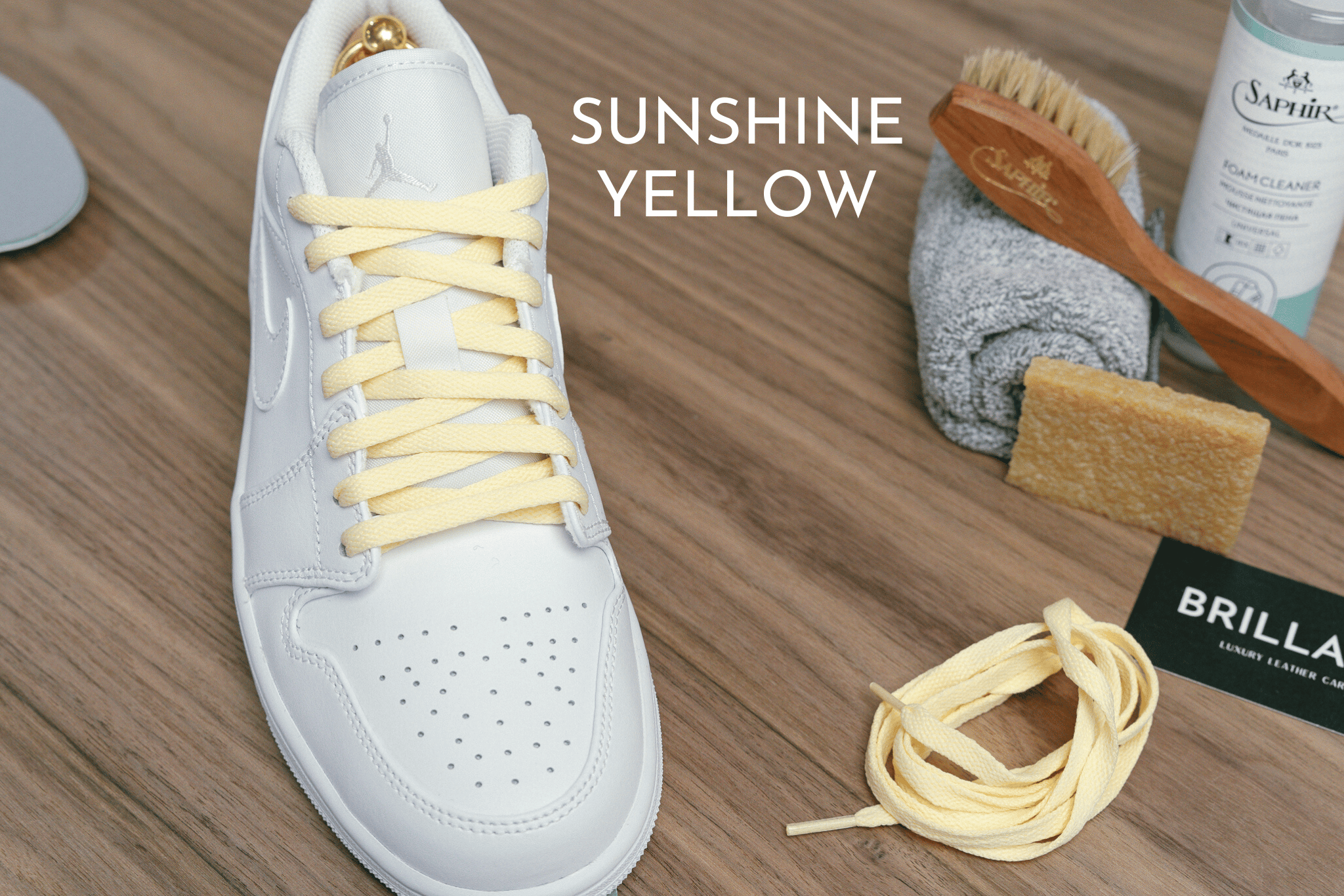 Saphir Braided Cotton Sneaker Laces