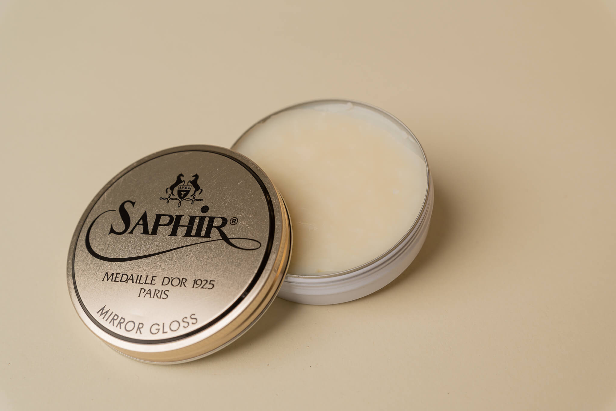 Saphir Medaille d'Or 1925 Mirror Gloss Shoe Polish Paste Wax - Brillare Neutral 02 